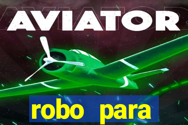 robo para plataforma de jogos